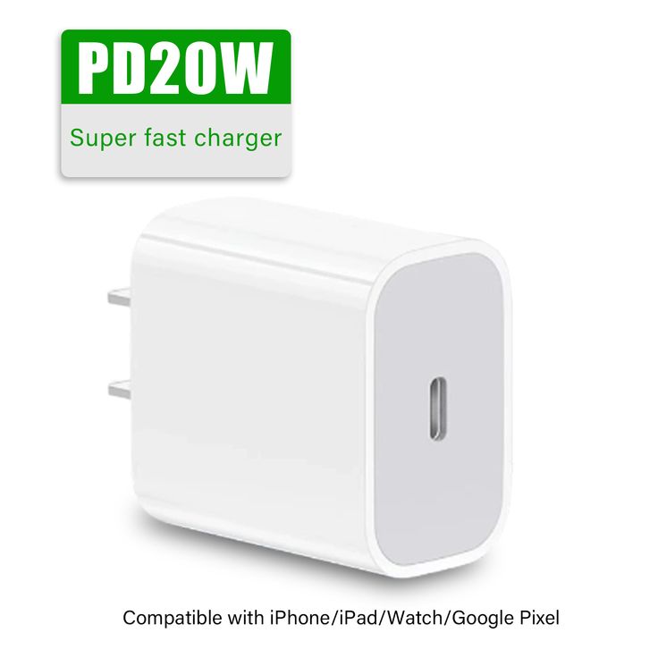 APPLE 20W POWER ADAPTER FAST PD CHARGER A++ GRADE QUALITY  All iPhone series